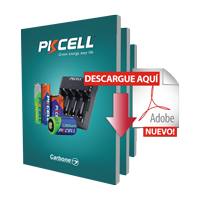 Catálogo Baterías Alcalinas PK Cell Carbone